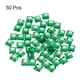 thumbnail image 3 of 50 Pcs Gemas Acrílicas de Fondo Plano 8mm Cuadradas Artificiales para Manualidades, Pintura Facial, Joyería de Disfraces Verde Pálido, 3 of 7