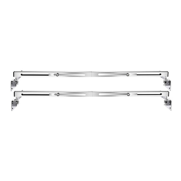 2 soportes para fregadero bajo encimera ajustables de 28 a 39,4 pulgadas para baño, resistentes y resistentes. Kit de instalación para fregadero de