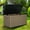 Black & Brown, variant on Dextrus 90 Gallon Outdoor Deck Box, Double-Wall Resin Storage Boxes, for Patio Furniture, Garden Tools, Lockable & Waterproof,Black
