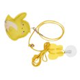 thumbnail image 3 of Porte Chat Teaser Jouet Rétractable Feutre Pendentif Corde Élastique Porte Interactive Chaton Jouet Poussin, 3 of 12