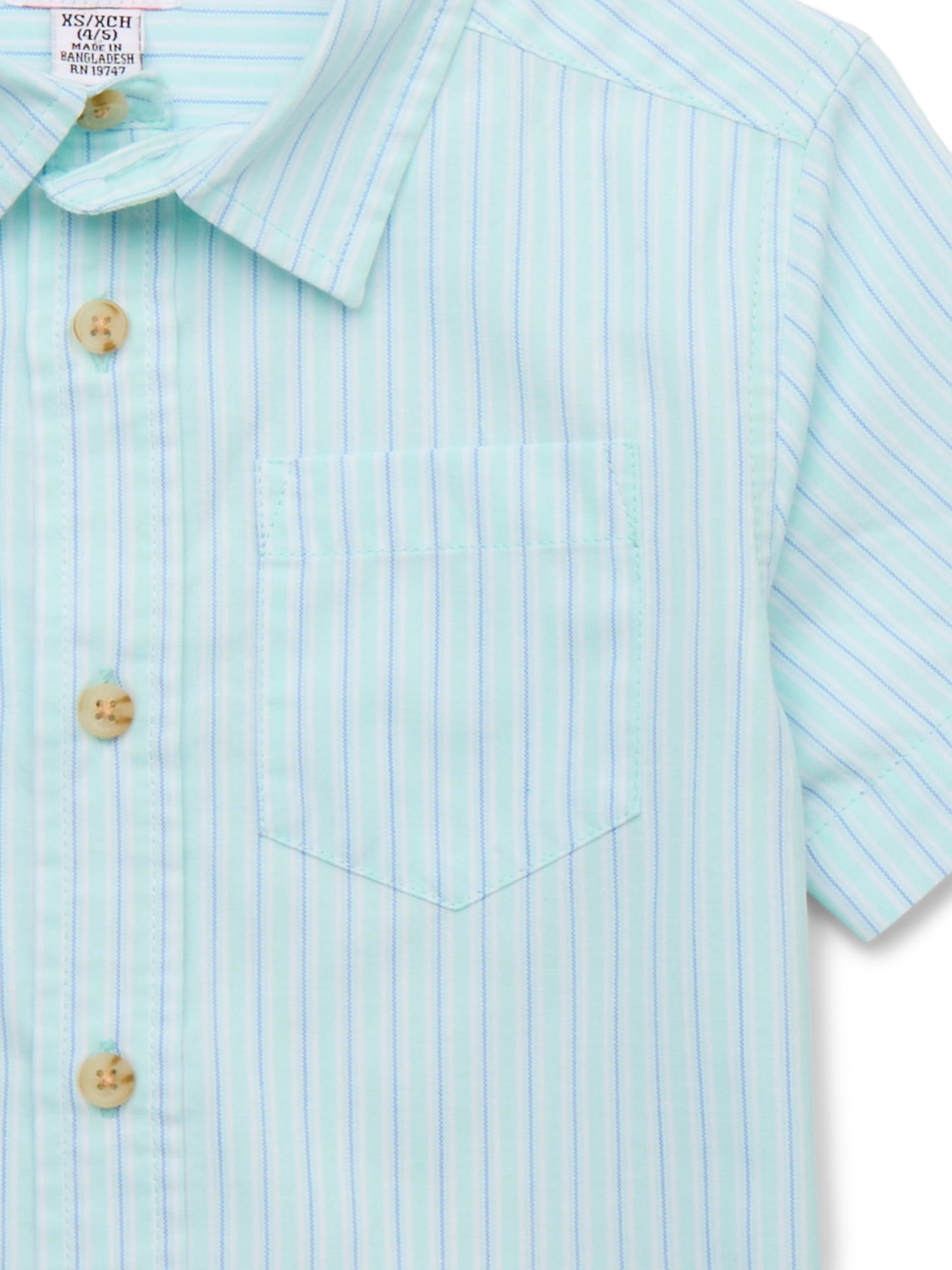 Wrangler Boys Button-Up Short Sleeve Shirt, Sizes 4-16