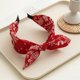 thumbnail image 1 of Diadema con nudo en la oreja pequeña de estilo étnico de tres estados, accesorios para el cabello con sello de prensa ancha, diadema estampada grande para mujer, 1 of 6