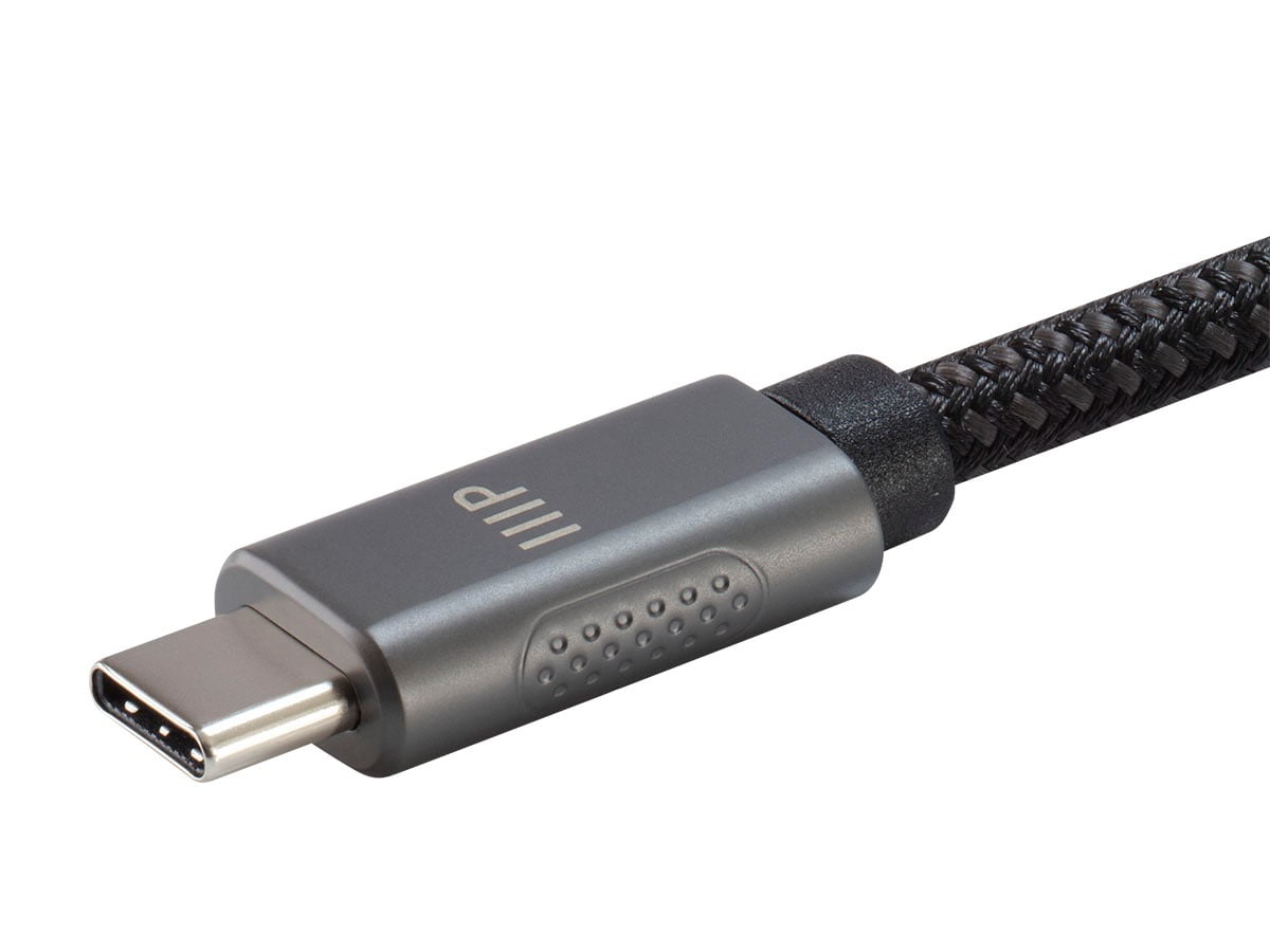 Monoprice Bidirectional USB Type-C to DisplayPort Cable - 6 Feet - Black | 4K@60Hz, Easy Plug and Play, Nylon-Braided Jacket