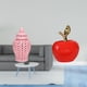 thumbnail image 2 of Jarrón De Jengibre De Porcelana Con Tapa Para Arreglos Florales Y Escultura De Frutas, Figura De Cerámica Para Decoración De Fiestas, Hogar, Sala De Estudio, Cafetería Y Vacaciones., 2 of 8