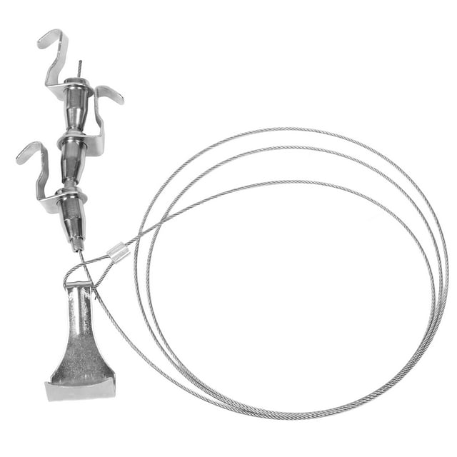 Adjustable Picture Hanging Wire Kit - 2 Set Heavy Duty Picture Frame Hanging Tool With Picture Rail Hooks And Wire Holders For Frames, Mirrors, And Wall Art
