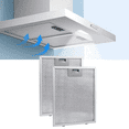 thumbnail image 4 of 4PCS Cooker Hood Filters Metal Mesh Extractor Vent Filter 320X260mm Kitchens Hoods Oil Filter Range Hood Grease, 4 of 7