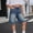 Style3-Blue girls shorts, variant on Denim Mini Skirt for Girl High Stretch Low Waist Jean Skirt with Shorts Underneath Casual Micro Skort