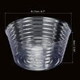 thumbnail image 2 of Uxcell 6.7" Plastic Round Plant Pot Saucer Flower Drip Tray, Clear 20 Pack, 2 of 5