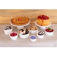 thumbnail image 4 of 10 Strawberry Street 2 Piece Cake Stand Set, White, 4 of 5