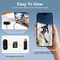 thumbnail image 3 of NUISK Mini Action Camera 4K, Wearable Magnetic Body Cam with 128GB SD Card, Hands-Free WiFi Camcorder for Vlogging and Outdoor Sports (Black), 3 of 9