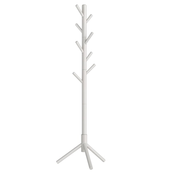 Perchero VASAGLE URCR004K01 de madera maciza 174,5 cm con 8 ganchos