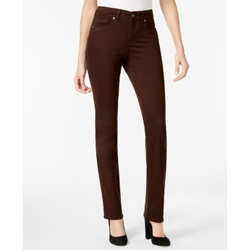 Style & Co. - Womens Jeans Petite Straight-Leg Stretch 16P - Walmart ...