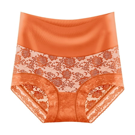 eczipvz Underwear Women Women s Comfort Intended Thong Panty Orange