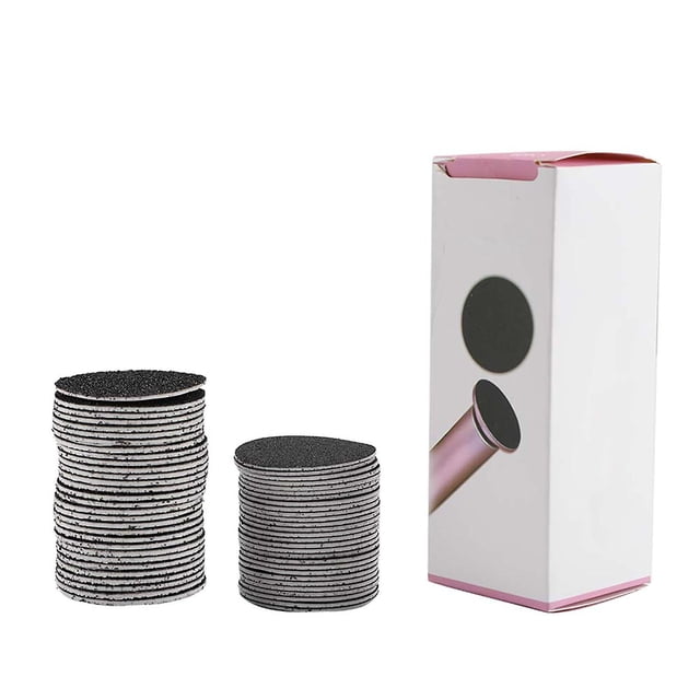Lot de 60 disques abrasifs jetables pour limes à pieds électriques et pédicure