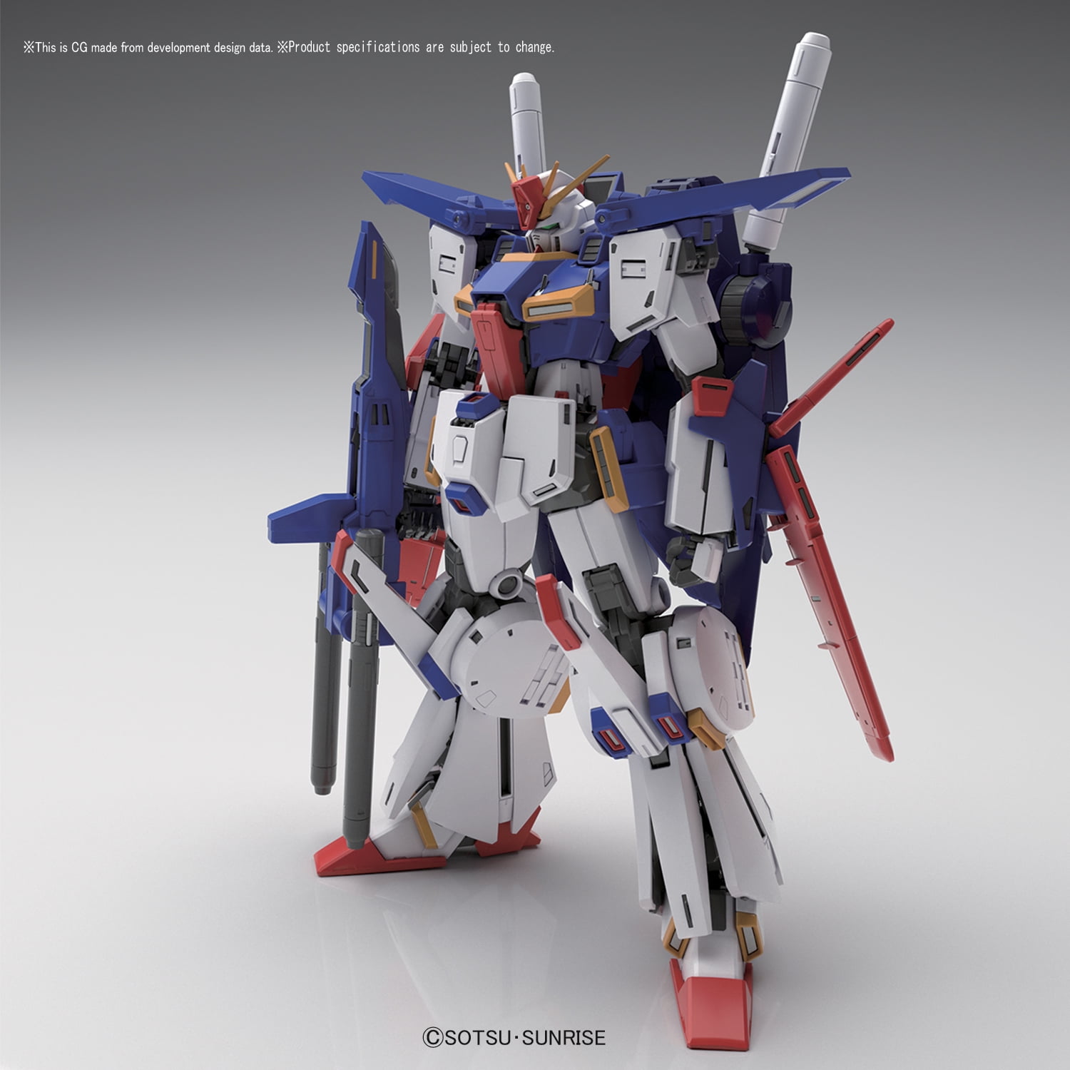 Bandai MG 245193 ZZ Gundam Ver.ka 1/100 Scale Kit for sale online 