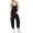 Black, variant on Lahloya Maternity Jumpsuit for Women, Wide Leg With Pockets,Casual Summer Overalls Jumpers Spaghetti Strap Baggy Long Pants Rompers with Pockets