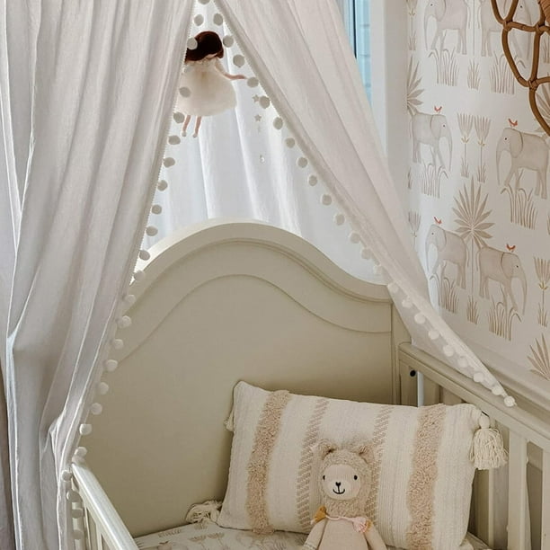 Baby girl nursery canopy online