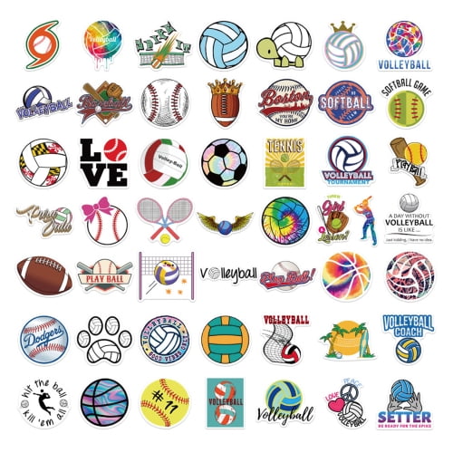 Basketball Team Logo Stickers Pack Sports OEM Graffiti Sticker Can Be Decorated To Car Refrigerator Etc Waterproof Stickers Set 32 PCS