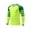 Fluorescent Green, variant on Doomiva Mens Goalkeeper Jersey Uniform Football Padded Goalie T-shirt Long Sleeve Sports Training Hot Pink M