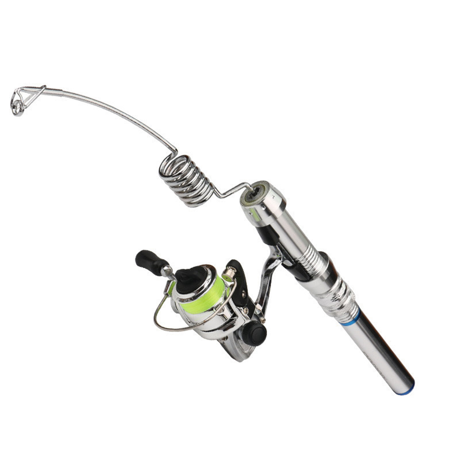Mini Ice Fishing Rod, High Bearing Capacity Ultra Short Telescopic Fishing  Rod for Fresh Water