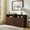 Walnut + MDF#658, variant on Natural 63 Mid Century Modern Rattan Sideboard Buffet Cabinet with Storage, Retro Coffee Bar Wine Bar Credenza, Large Media Console Table for Living Room Entryway Kitchen
