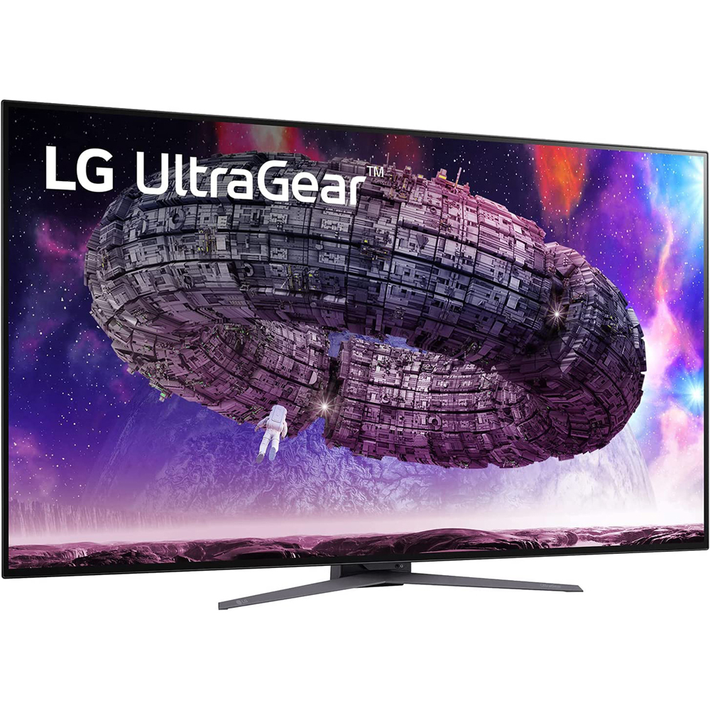 Open Box LG 48GQ900-B 48" Ultragear UHD OLED Gaming Monitor with Anti-Glare, 1.5M : 1 Contrast Ratio & DCI-P3 99% (Typ.) w/ HDR 10.1ms (GtG) 120Hz Refresh Rate, HDMI 2.1 with 4-Pole Headphone Out - image 3 of 11