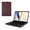 Wine red, variant on Laptop Cover Case for ASUS Vivobook Pro 15 OLED (N6506) 2024 [not Compatible with Any Other Model] 2-in-1 PU Leather Detachable Notebook Sleeve Computer Bag Protective (Black)