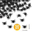 thumbnail image 5 of Decoraciones realistas de araña NQ 50 piezas, 5 of 5