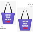 thumbnail image 4 of Custom Tote Bag With Logo Photo, Custom Bag, Personalized Shopping Bags Reusable Grocery Bags Bulk For Work Travel Gifts, 4 of 8