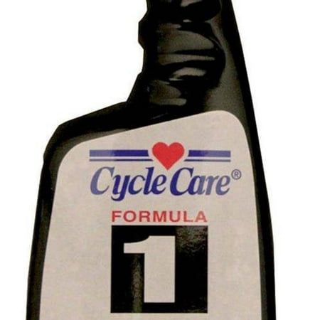 Cycle Care Formulas 01022 Formula 1 White Wall Tire and Wheel Cleaner -
