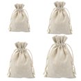 thumbnail image 3 of 4pcs Empty Drawstring Sachets Fragrance Lavender Sachet Bag Tea Drawstring Beam Port Bags Travel Storage Bags, 3 of 9