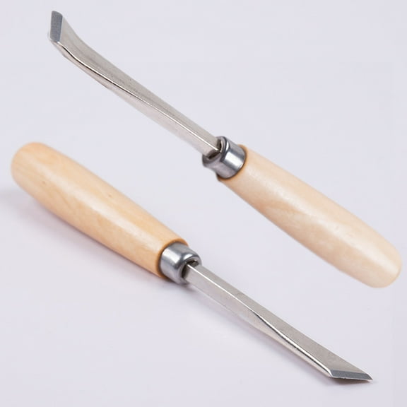 WHAMVOX 12pcs Woodworking Carving Chisel Professional Wood Craft Gouge Detail Chisel Sculpture Knives