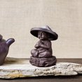 thumbnail image 6 of Buddha Statue, Tea Pet Ornament, Hand Carved Ornament Meditating Figurines, Sitting Buddha Statue, Buddha Sculpture for Desktop, Indoor Outdoor Style B, 6 of 8