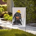 thumbnail image 4 of Wukai Dachshund Sitting in Bathtub Garden Flags Double Sided Welcome Garden Yard House Flags Outside Outdoor House (Only Flag), 4 of 8