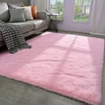 thumbnail image 1 of YouLoveIt Soft Area Rugs Fluffy Carpets Furry Floor Rugs Soft Shaggy Rugs Fluffy Bedroom Carpet Rectangle Durable Plush Fuzzy Area Rugs for Living Room Bedroom Dorm Kids Room, 1 of 5
