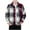 Wine, variant on Boys Shirts Long Sleeve Fashion Plaid Printed Casual Button Down Shirt Jackets Fall Winter Children Outerwear with Pocket Brown