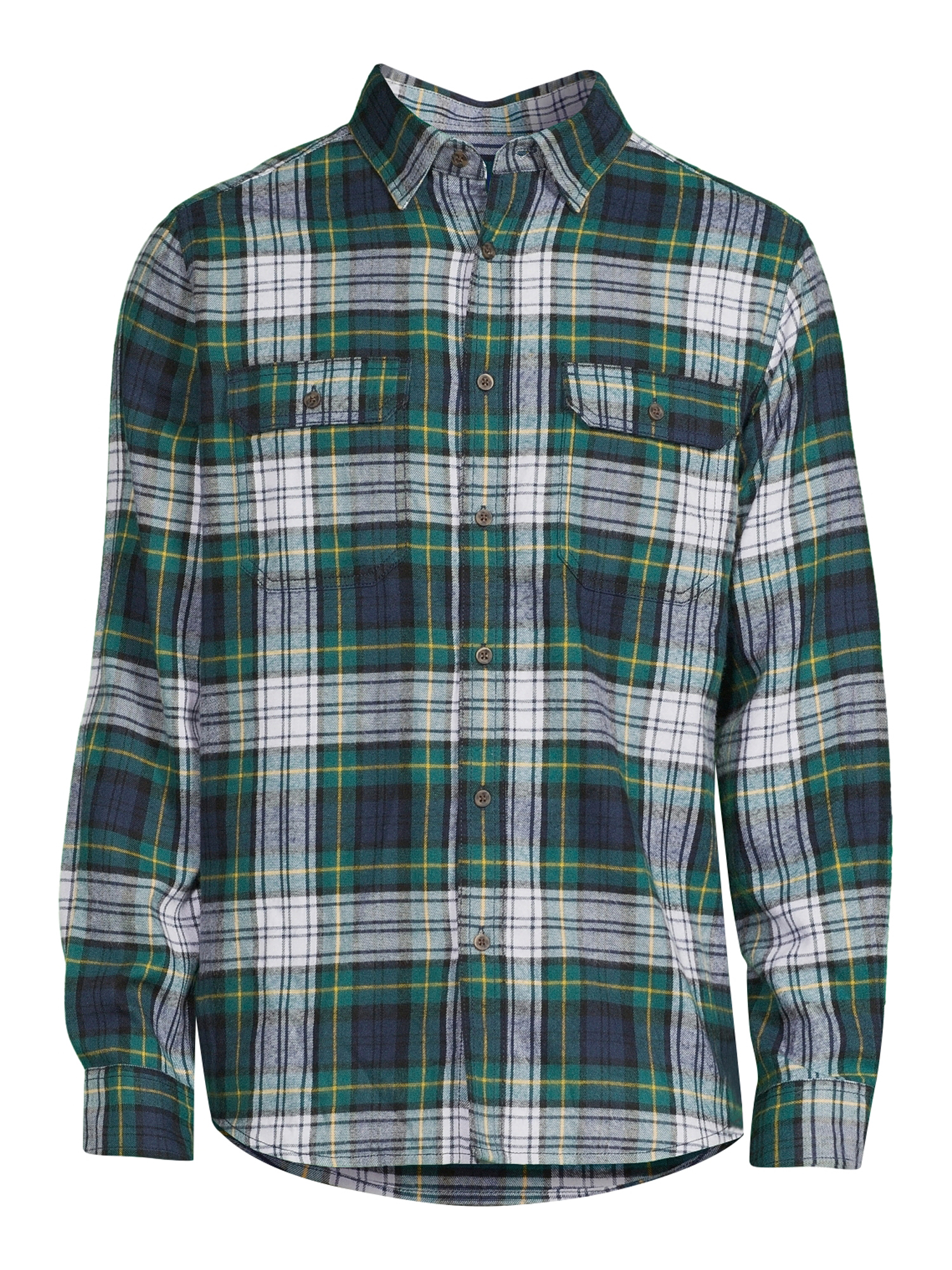 George Men's and Big Men's Super Soft Flannel Shirt, up to 5XLT - image 5 of 5