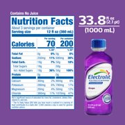 Electrolit Electrolyte Hydration Beverage, Grape, 33.8 fl oz Bottle