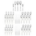 thumbnail image 3 of Nambe Anna Flatware 45-Pc Set, 18/10 Mirror Stainless Steel Silverware Cutlery Set, Dishwasher Safe, 3 of 3