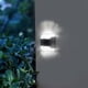 thumbnail image 1 of Luces solares para exteriores, resistentes al agua, con sensor crepuscular para iluminación ascendente y descendente. Ideales para paredes y vallas., 1 of 7