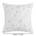 thumbnail image 2 of Hwkond Decorative Pillows, Inserts & Covers Christmas Tree Embroidery Pillow Cover Plush Snowflake Embroidery Pillowcase Christmas Decoration,Gold, 2 of 3