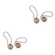 thumbnail image 1 of Bearachild 2 piezas de cortina de metal Tieback Poliéster Estilo simple Hogar Dormitorio Fijación Sujetador Hebilla Accesorios Rojo Rojo 2piezas, 1 of 6
