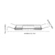 thumbnail image 4 of Soporte telescópico para lavabo de acero inoxidable, soporte para bañera, soporte para teléfono de baño., 4 of 7