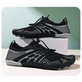 thumbnail image 6 of Unisex Five Toe Barefoot Water Shoes, Quick Dry Anti-slip Aqua Socks, Lightweight Breathable Minimalist Swim Beach River Walking Sneakers for Surf Diving Kayaking Pool Hiking, 6 of 7