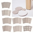 thumbnail image 3 of TIERPOP 72Pcs Practical Felt Chair Leg Pad Without Slip Adhesive Floor Scratch Protectors for Home and Office Supplies, 3 of 18