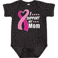 thumbnail image 3 of Inktastic Breast Cancer Awareness I Support My Mom with Pink Ribbon Boys or Girls Baby Bodysuit, 3 of 5