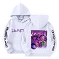 thumbnail image 1 of Pop cazadora para niña Dem on Hunter Hooded Sweatshirt,HUNTR/X Rumi,Mire Zoeyy Kids Long Sleeve Hooded Sweatshirt,Comfortable Relaxed Fit Tee for Women, Girls, Daily Lounge Wear, 1 of 4