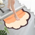 thumbnail image 1 of Vaidha Diatom Mud Bathroom Absorbent Floor Mat Quickly Absorbs Water Firmly Wraps The Edges And Is Easy To Store Stable And Non Slip, 1 of 6