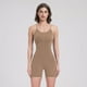 thumbnail image 1 of Monos deportivos para mujer, conjunto de Yoga sin mangas, pantalones cortos de una pieza, ropa de gimnasio, Bodi Fitness de baile, chándal de entrenamiento con realce, 1 of 5