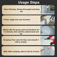thumbnail image 7 of Epoxy Floor Paint, Epoxy Sand Floor Paint, High Gloss Marble Effect Coating for Concrete, Waterproof, Non-Slip, for Basement, Wood Floors, Garage, Outdoor ,Purple,1kg(32oz), 7 of 7